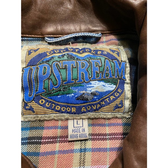 Vintage Dunbrooke Outdoor Advantage UpStream Kellogg’s Denim Jacket Size L - Picture 5 of 5